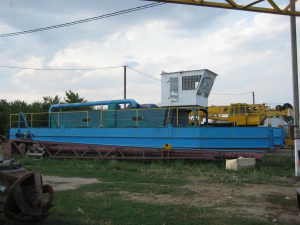 Новый земснаряд 1400/40 дизельный, трюмный.